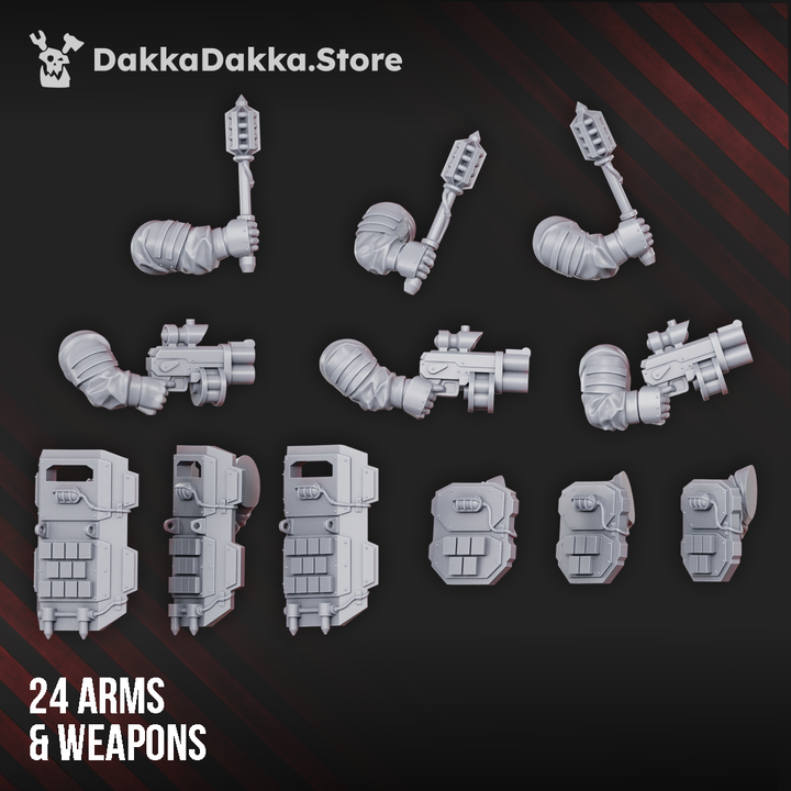 Guard Mules | 32/28mm Heroic-Scale Sci-Fi  Monstrous Infantry Miniatures
