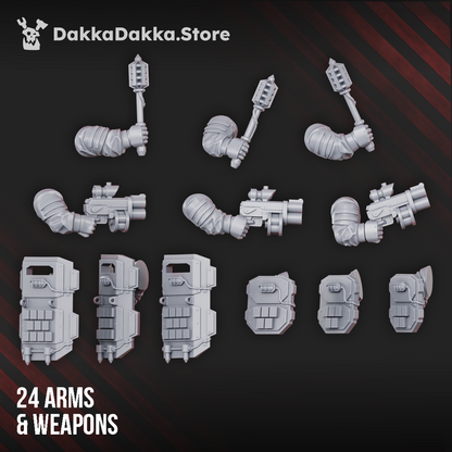 Guard Mules | 32/28mm Heroic-Scale Sci-Fi  Monstrous Infantry Miniatures
