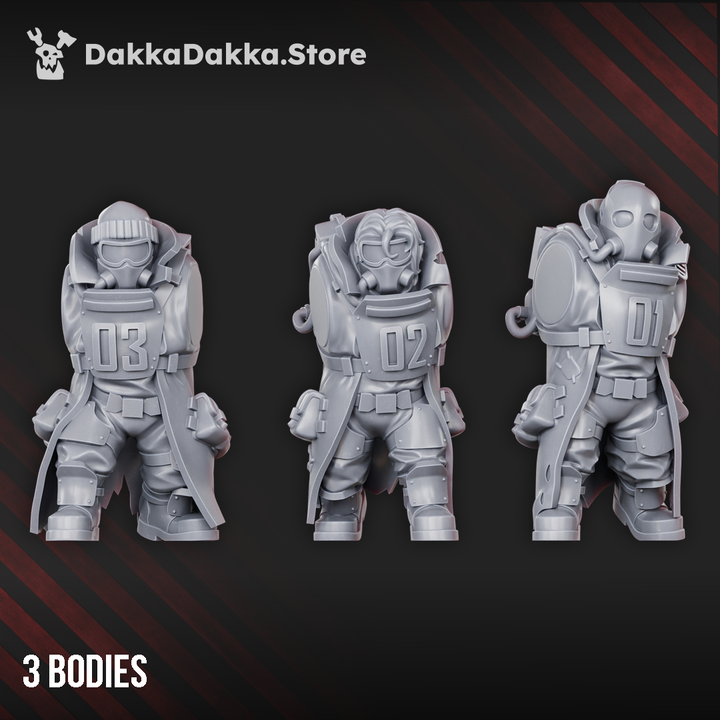 Guard Mules | 32/28mm Heroic-Scale Sci-Fi  Monstrous Infantry Miniatures