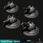 Tech Elves Heavy Weapon Platform | 8mm Epic Scale Sci-Fi Miniatures