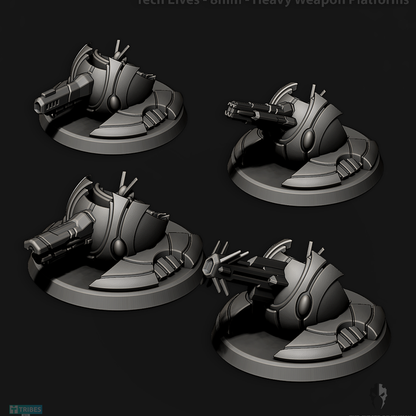 Tech Elves Heavy Weapon Platform | 8mm Epic Scale Sci-Fi Miniatures
