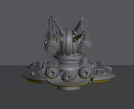 Tech Elves Fast Heavy Artillery Tank | 8mm Epic Scale Sci-Fi Vehicle Miniatures