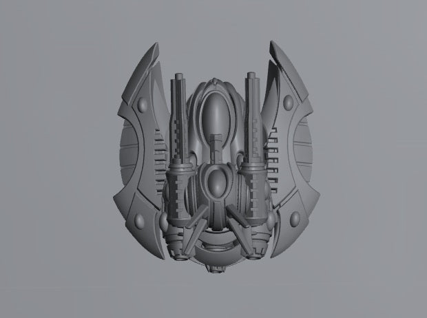 Tech Elves Fast Heavy Artillery Tank | 8mm Epic Scale Sci-Fi Vehicle Miniatures