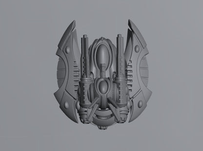 Tech Elves Fast Heavy Artillery Tank | 8mm Epic Scale Sci-Fi Vehicle Miniatures