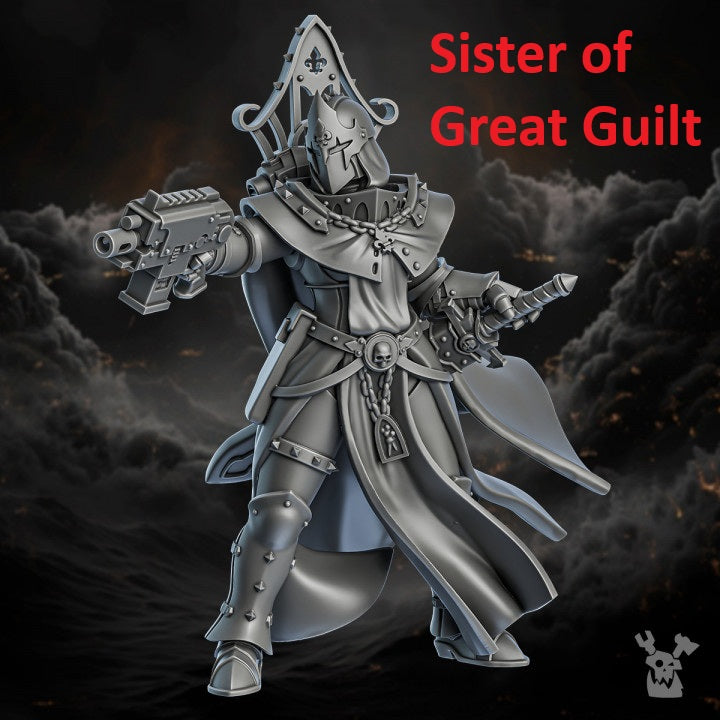 Order of Repentance Heroes | 32/28mm Heroic-Scale Sci-Fi Heroes
