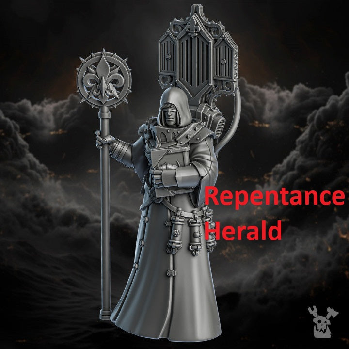 Order of Repentance Heroes | 32/28mm Heroic-Scale Sci-Fi Heroes