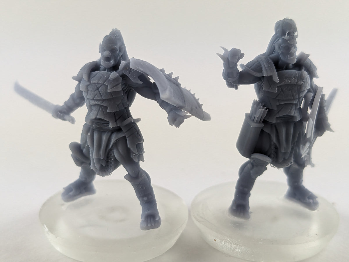 Warbreed Orc Hero | 28mm Scale Fantasy Infantry Miniatures