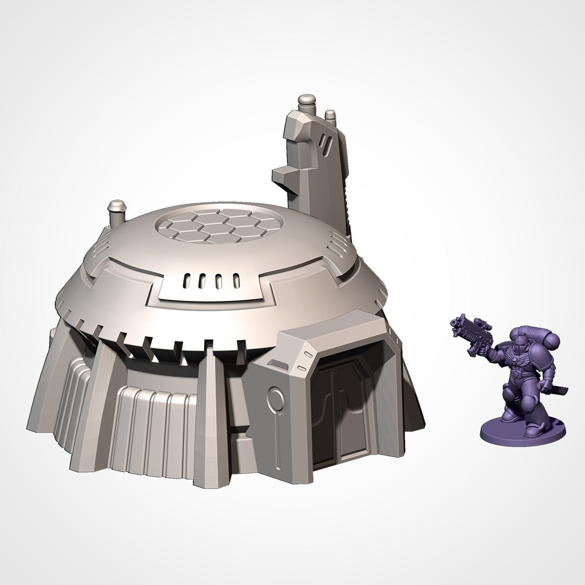 Xenos Buildings - Socialists | 32/28mm Wargaming Scenery and Miniature Terrain