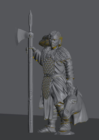 Igrina Spearbride | 28mm Scale Fantasy Infantry Miniatures