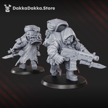 Guard Mules | 32/28mm Heroic-Scale Sci-Fi  Monstrous Infantry Miniatures