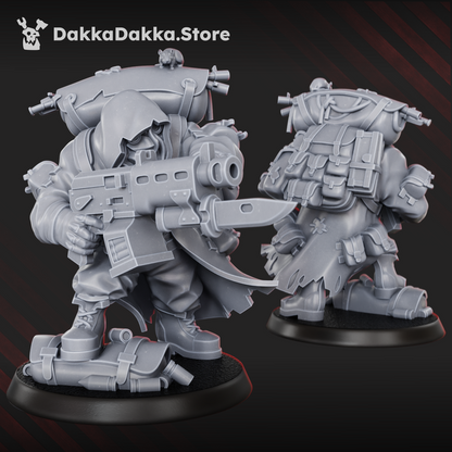 Guard Mules | 32/28mm Heroic-Scale Sci-Fi  Monstrous Infantry Miniatures