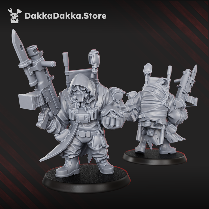 Guard Mules | 32/28mm Heroic-Scale Sci-Fi  Monstrous Infantry Miniatures