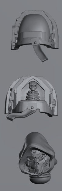 Pontifex Of War | 32/28mm Heroic-Scale Sci-Fi Leader