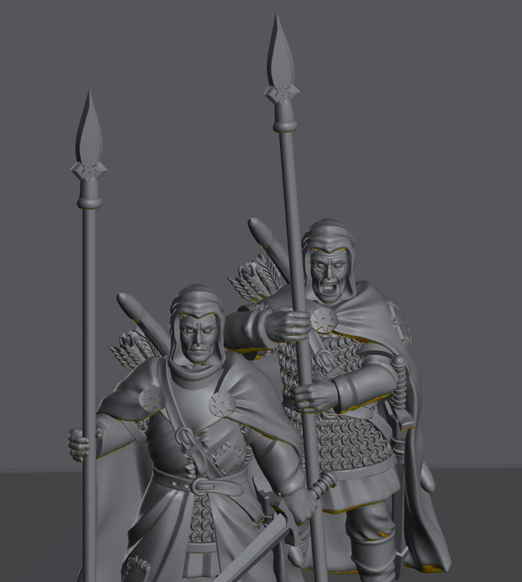 Human Rangers | 28mm Scale Fantasy Infantry Miniatures
