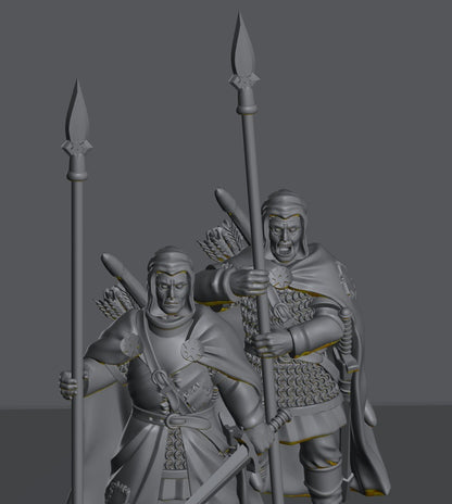 Human Rangers | 28mm Scale Fantasy Infantry Miniatures