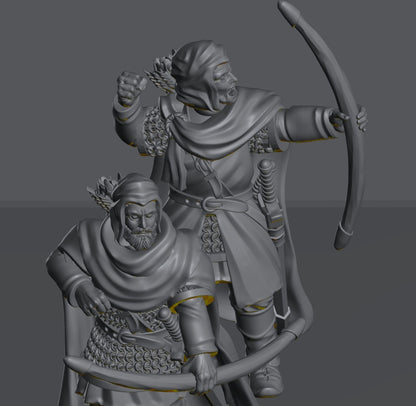 Human Rangers | 28mm Scale Fantasy Infantry Miniatures