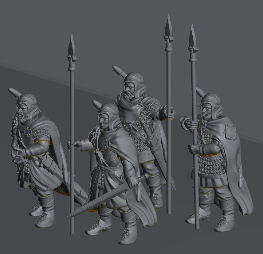Human Rangers | 28mm Scale Fantasy Infantry Miniatures