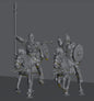 Hillmen Wildling Riders | 28mm Scale Fantasy Infantry Miniatures
