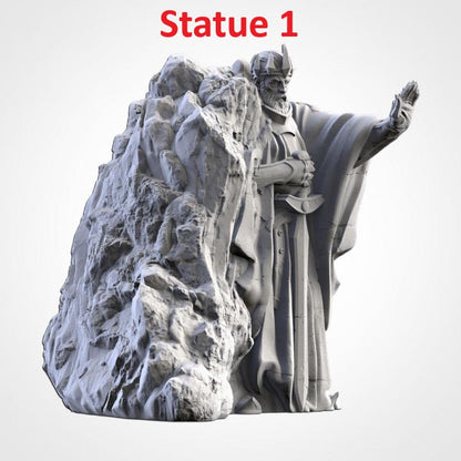 Ruins and Statues | 32/28mm Wargaming Scenery and Miniature Terrain