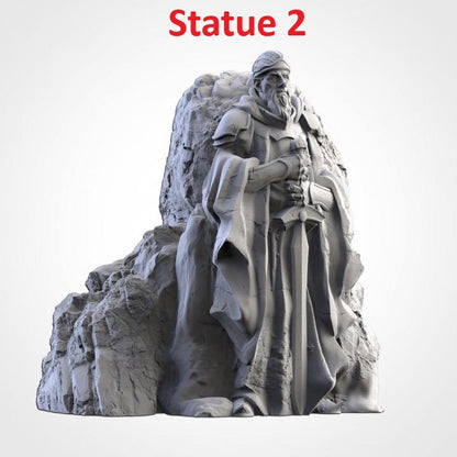 Ruins and Statues | 32/28mm Wargaming Scenery and Miniature Terrain