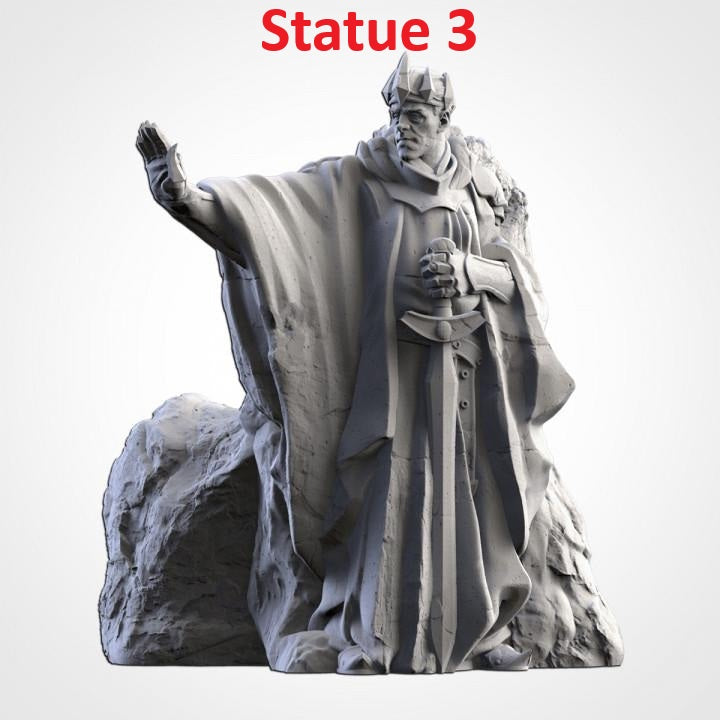 Ruins and Statues | 32/28mm Wargaming Scenery and Miniature Terrain