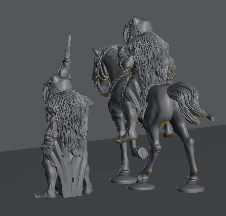 Savage Hillmen Shaman | 28mm Scale Fantasy Infantry Miniatures
