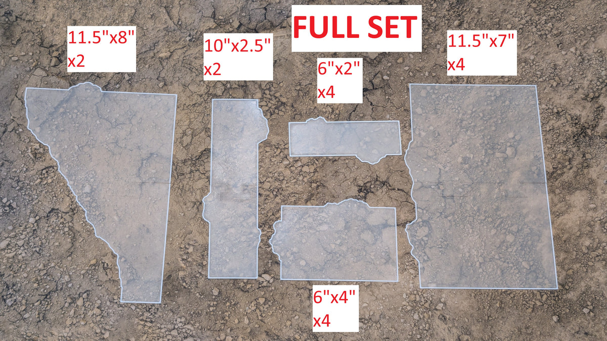 Terrain Footprints| Wargaming Accessories