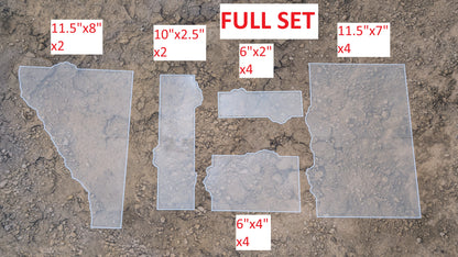 Terrain Footprints| Wargaming Accessories