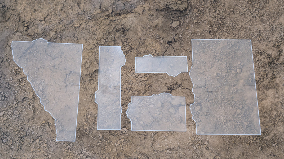 Terrain Footprints| Wargaming Accessories