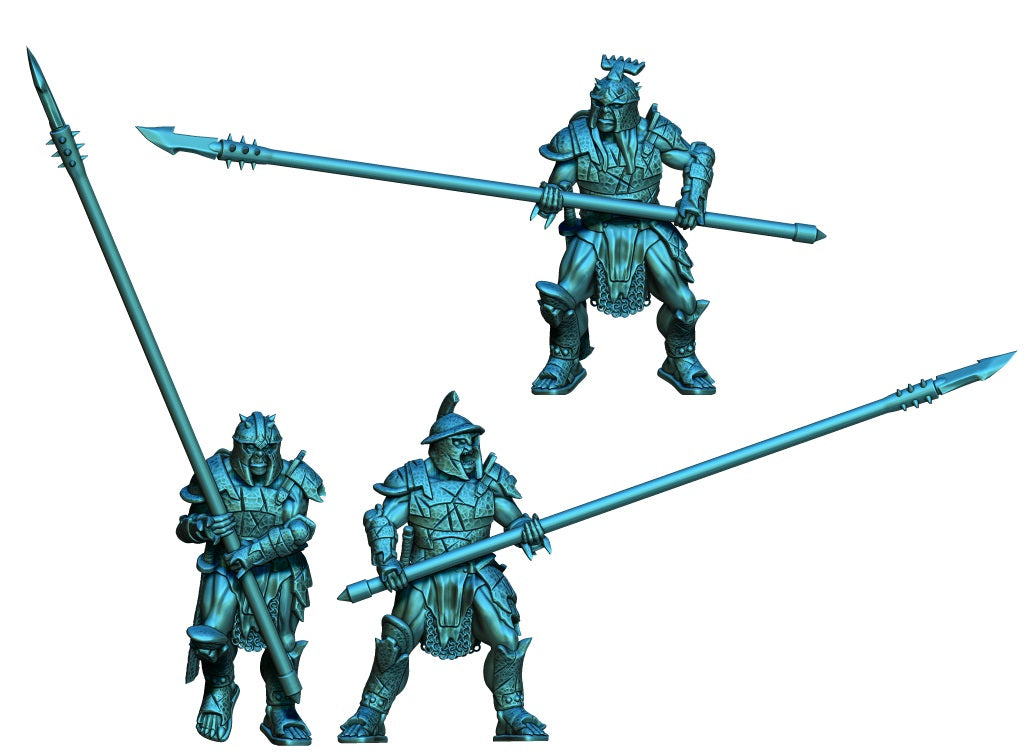 Warbreed Orc Warriors | 28mm Scale Fantasy Infantry Miniatures