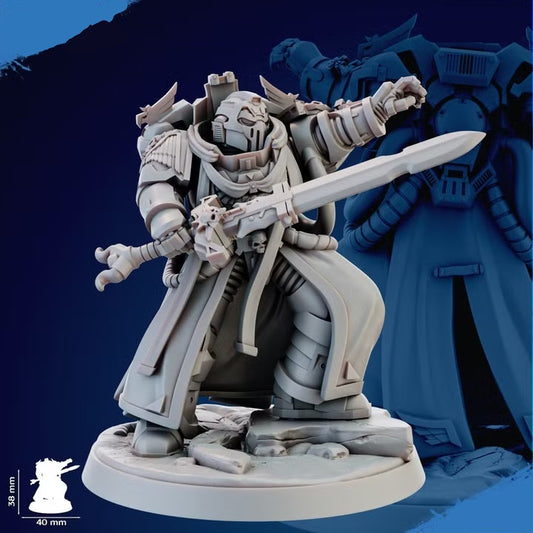Warp Bringer | 32/28mm Heroic-Scale Sci-Fi Leader