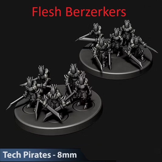 Tech Pirate Warriors | 8mm Epic Scale Sci-Fi Infantry Miniatures