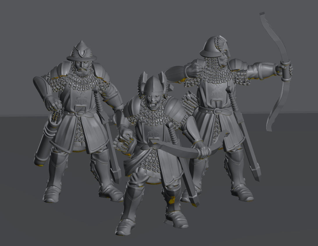 White City Warriors | 28mm Scale Fantasy Infantry Miniatures