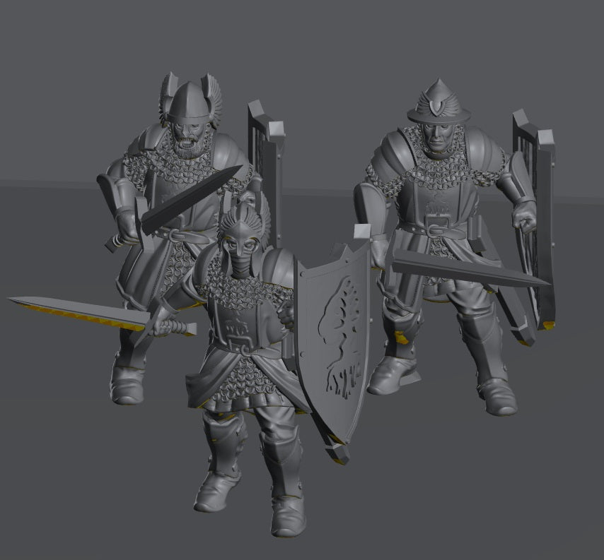 White City Warriors | 28mm Scale Fantasy Infantry Miniatures