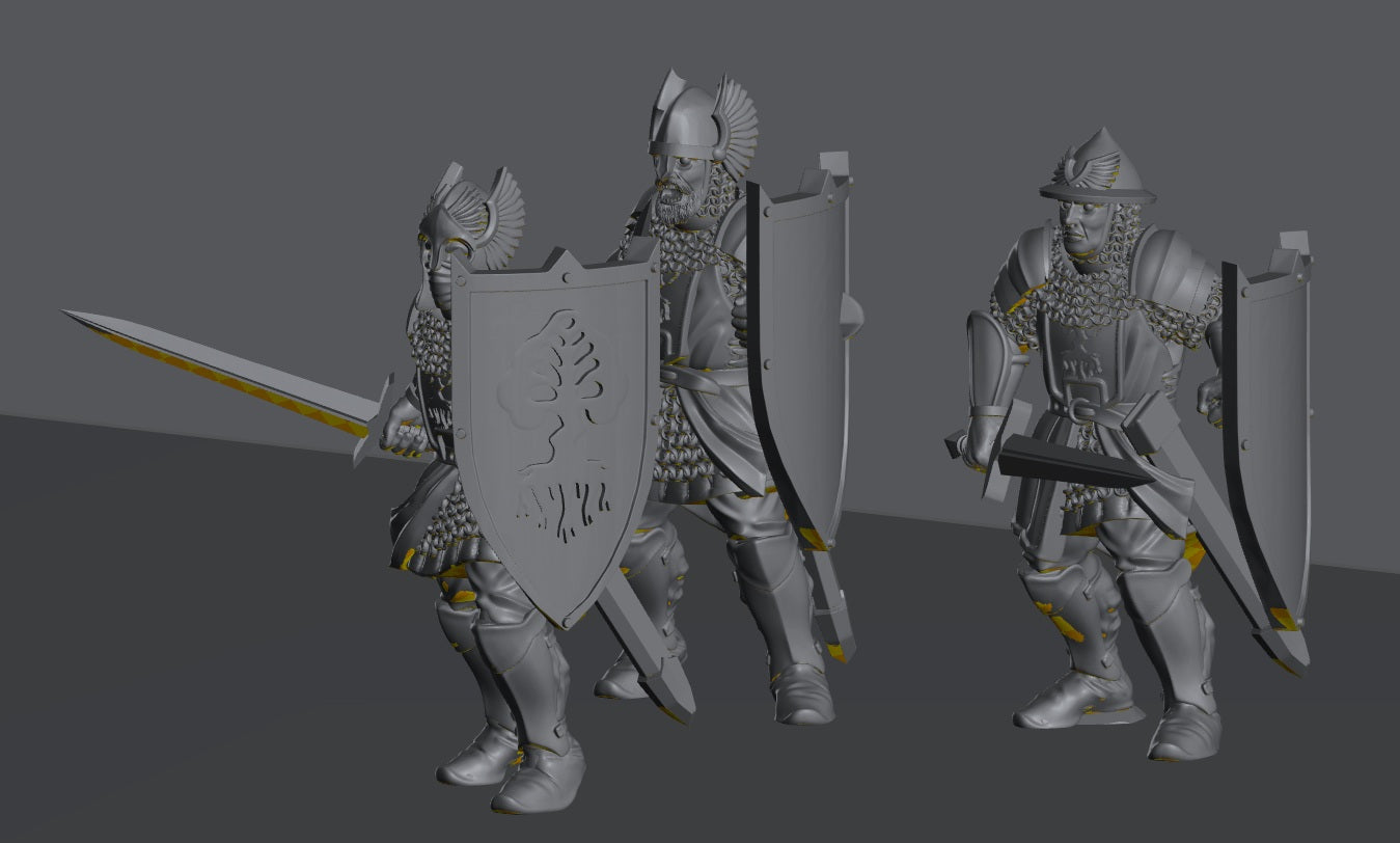 White City Warriors | 28mm Scale Fantasy Infantry Miniatures