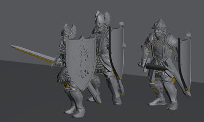 White City Warriors | 28mm Scale Fantasy Infantry Miniatures