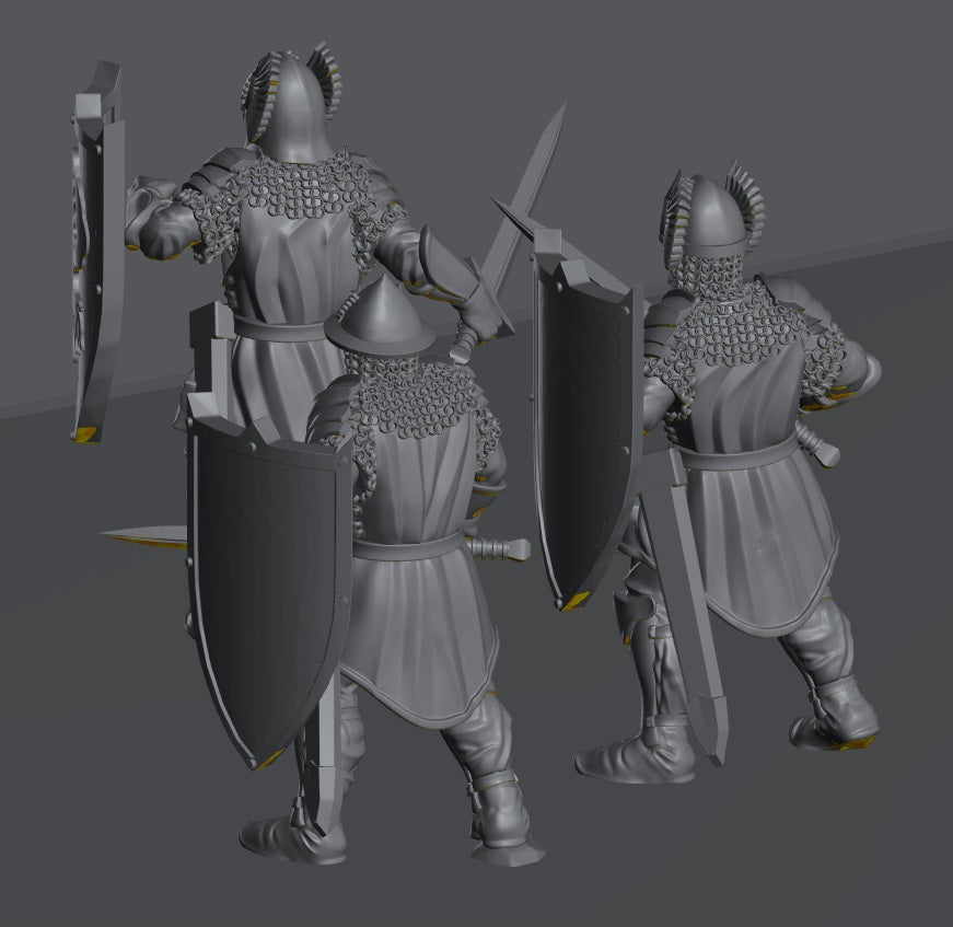White City Warriors | 28mm Scale Fantasy Infantry Miniatures