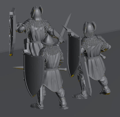 White City Warriors | 28mm Scale Fantasy Infantry Miniatures