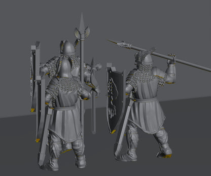 White City Warriors | 28mm Scale Fantasy Infantry Miniatures