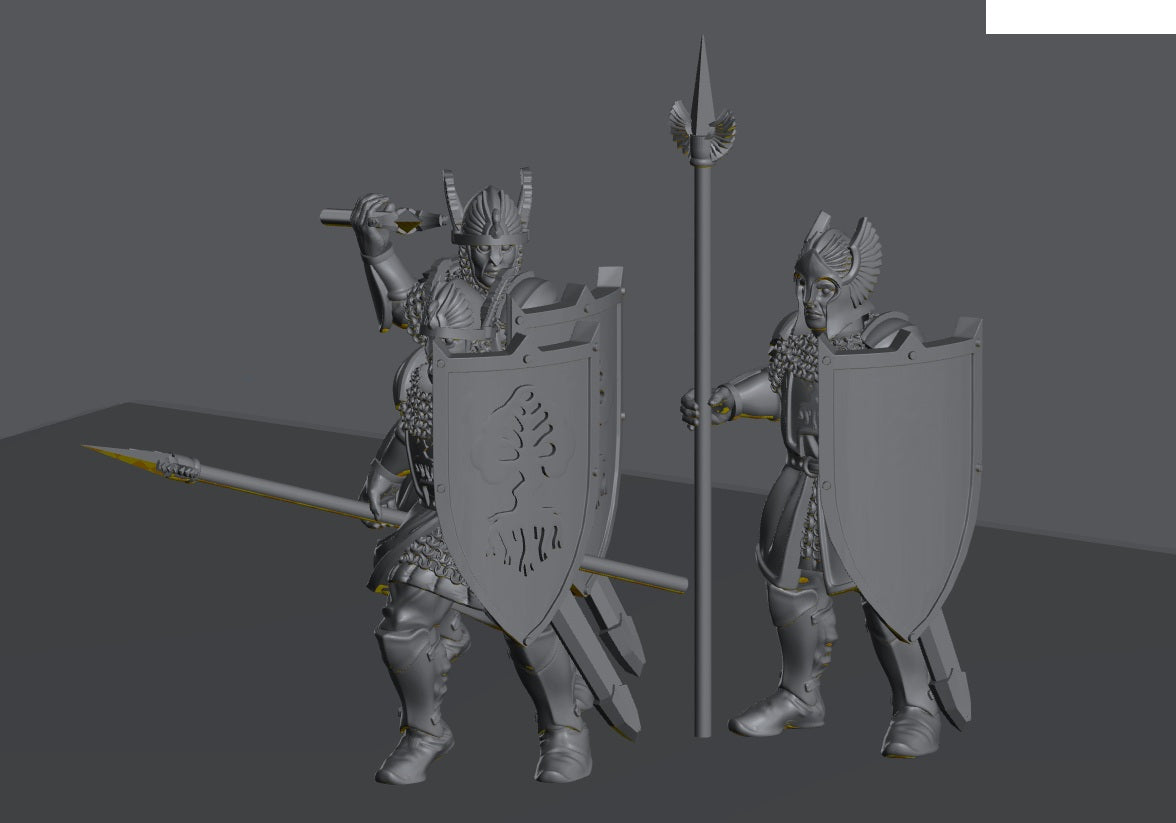 White City Warriors | 28mm Scale Fantasy Infantry Miniatures