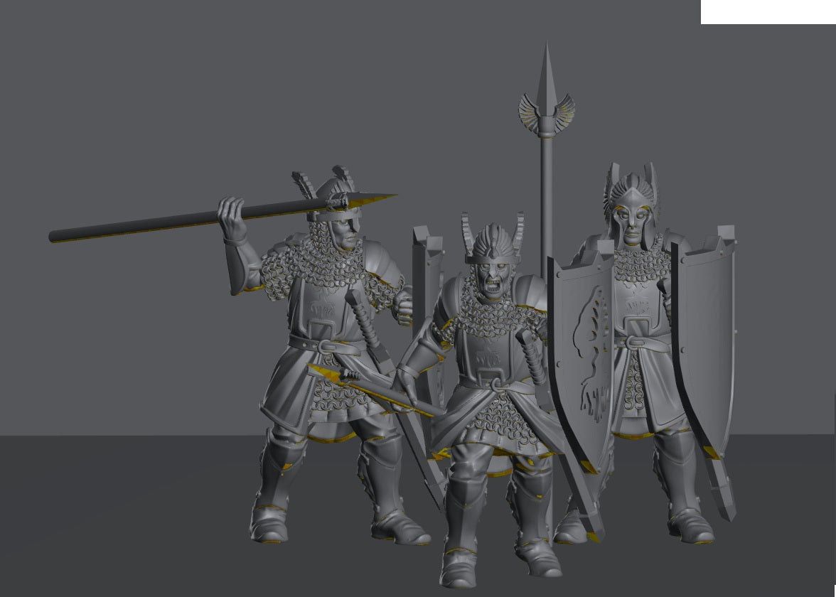 White City Warriors | 28mm Scale Fantasy Infantry Miniatures