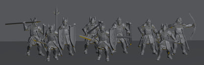 White City Warriors | 28mm Scale Fantasy Infantry Miniatures