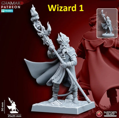 The Human Empire Heroes | 28mm Heroic-Scale Fantasy Infantry Miniatures