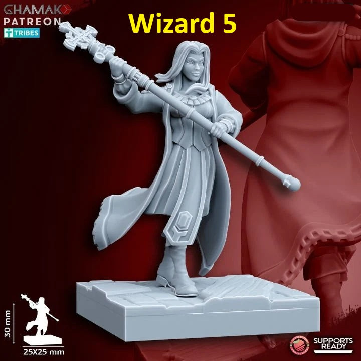 The Human Empire Heroes | 28mm Heroic-Scale Fantasy Infantry Miniatures