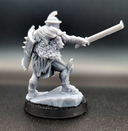 Warbreed Orc Command Set | 28mm Scale Fantasy Infantry Miniatures