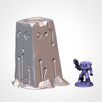 Xenos Monoliths | 32/28mm Wargaming Scenery and Miniature Terrain