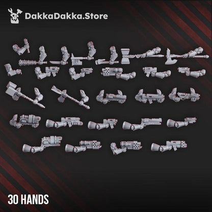 Colossus Squad | 32/28mm Heroic-Scale Sci-Fi  Infantry Miniatures
