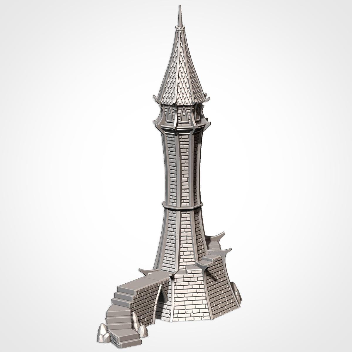 Elven Buildings | 32/28mm Wargaming Scenery and Miniature Terrain