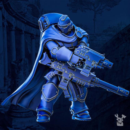Legio Prima Scout Sniper Squad | 32/28mm Heroic-Scale Sci-Fi Power Armoured Infantry