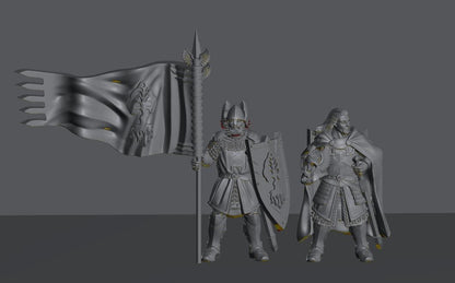 White City Command | 28mm Scale Fantasy Infantry Miniatures